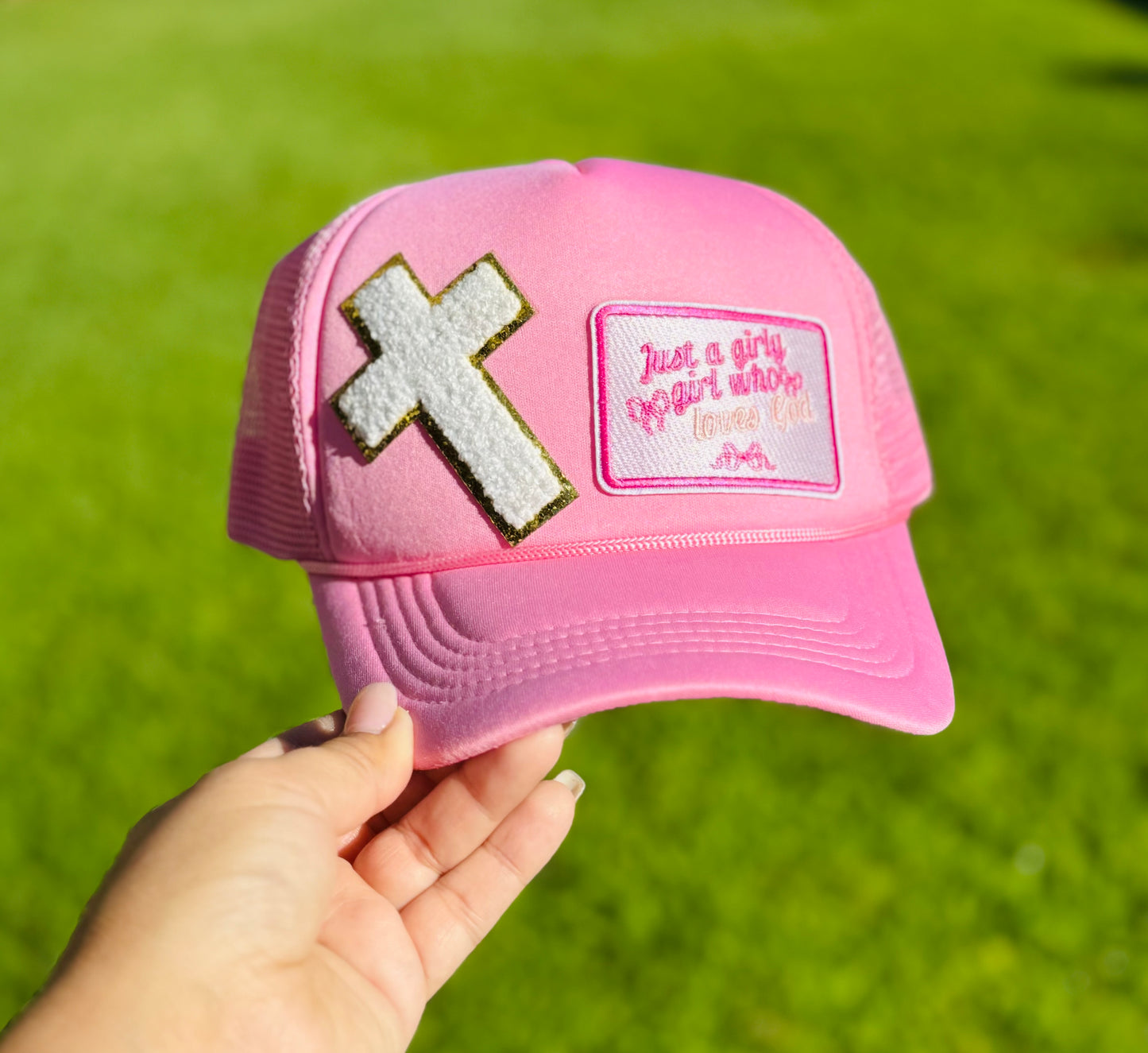 Light Pink Trucker Hat