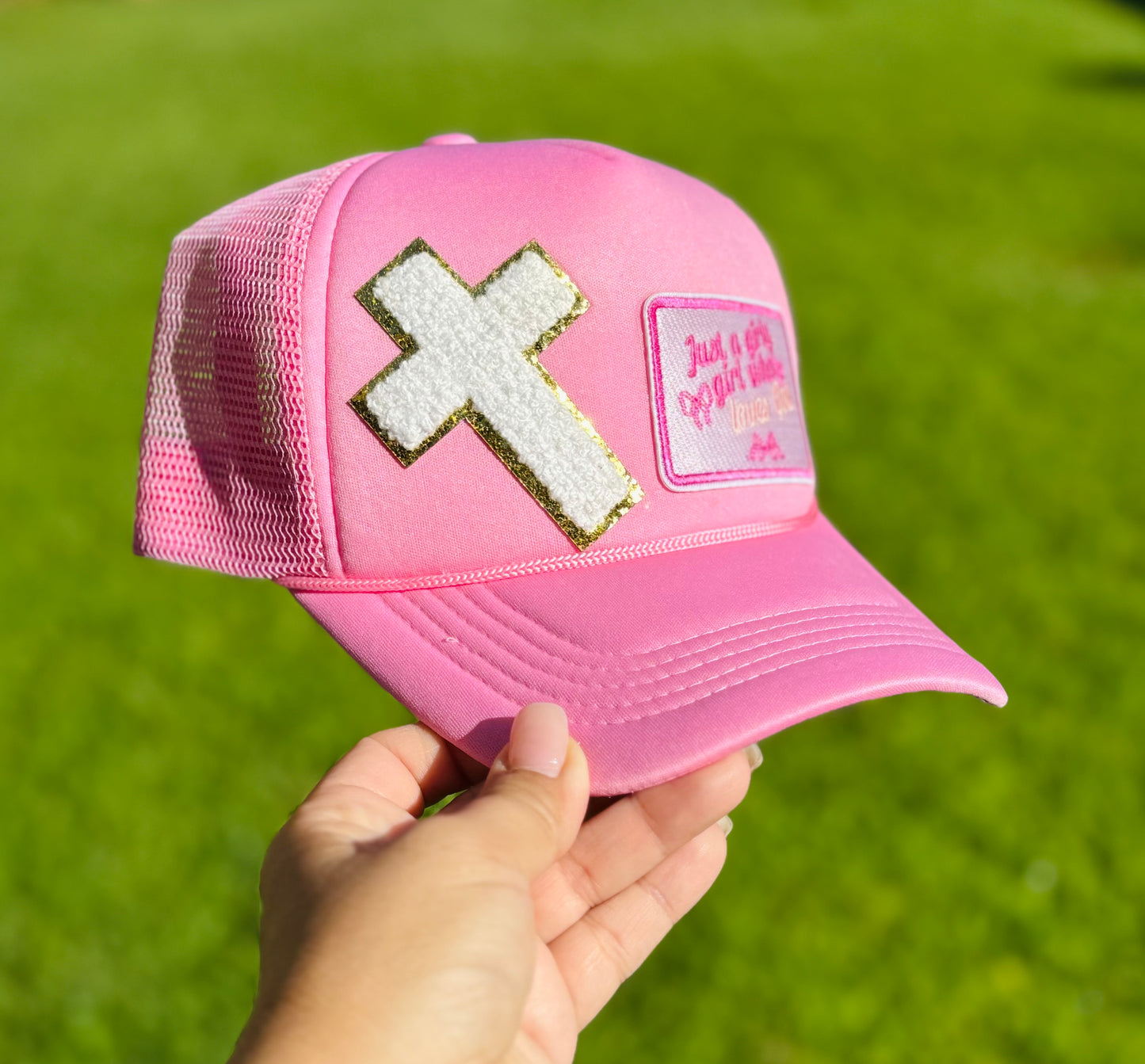 Light Pink Trucker Hat