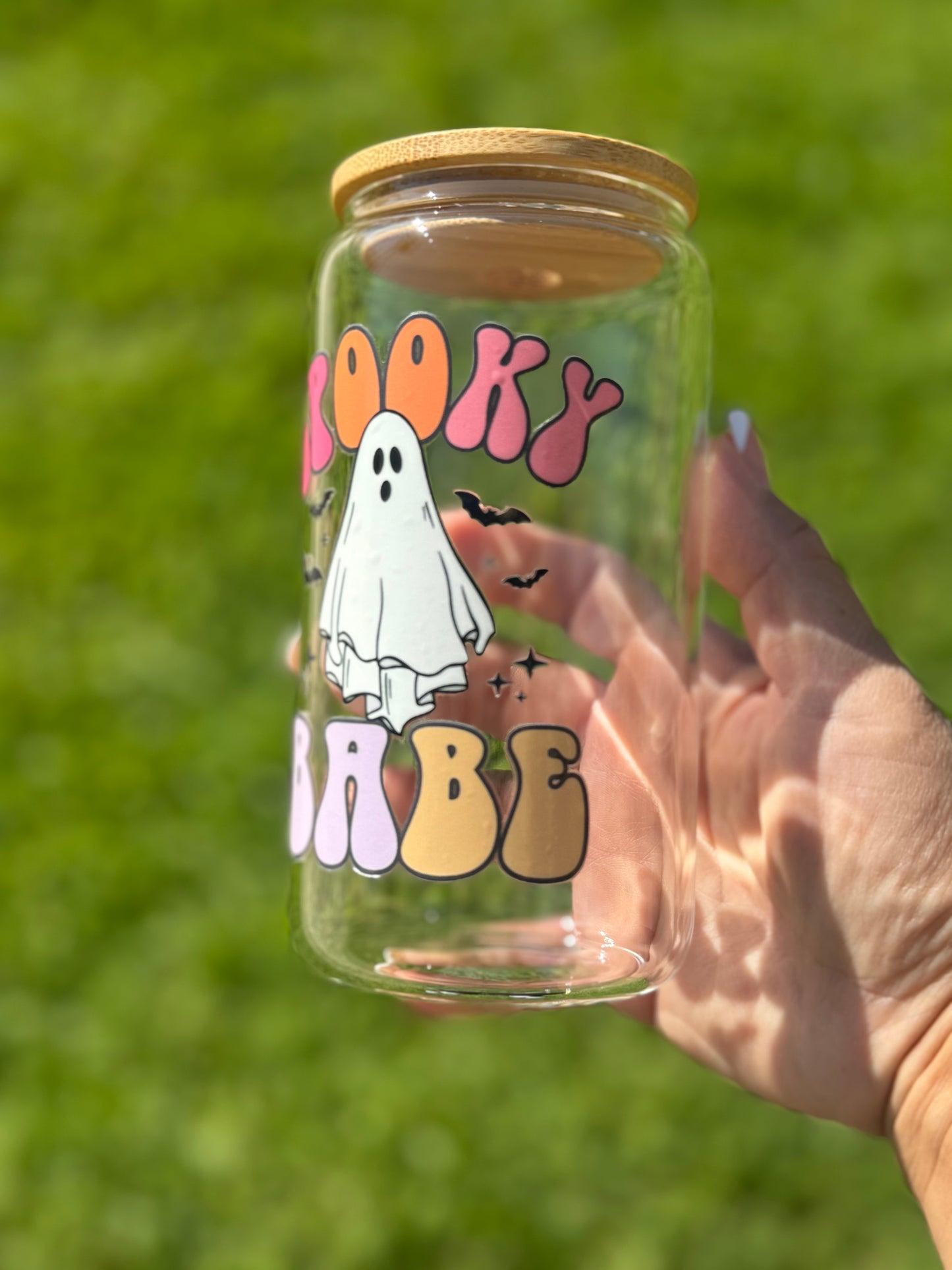 Libby glass spooky babe 16oz glass