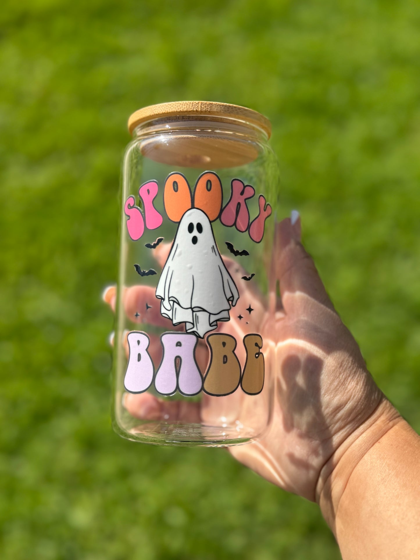 Libby glass spooky babe 16oz glass