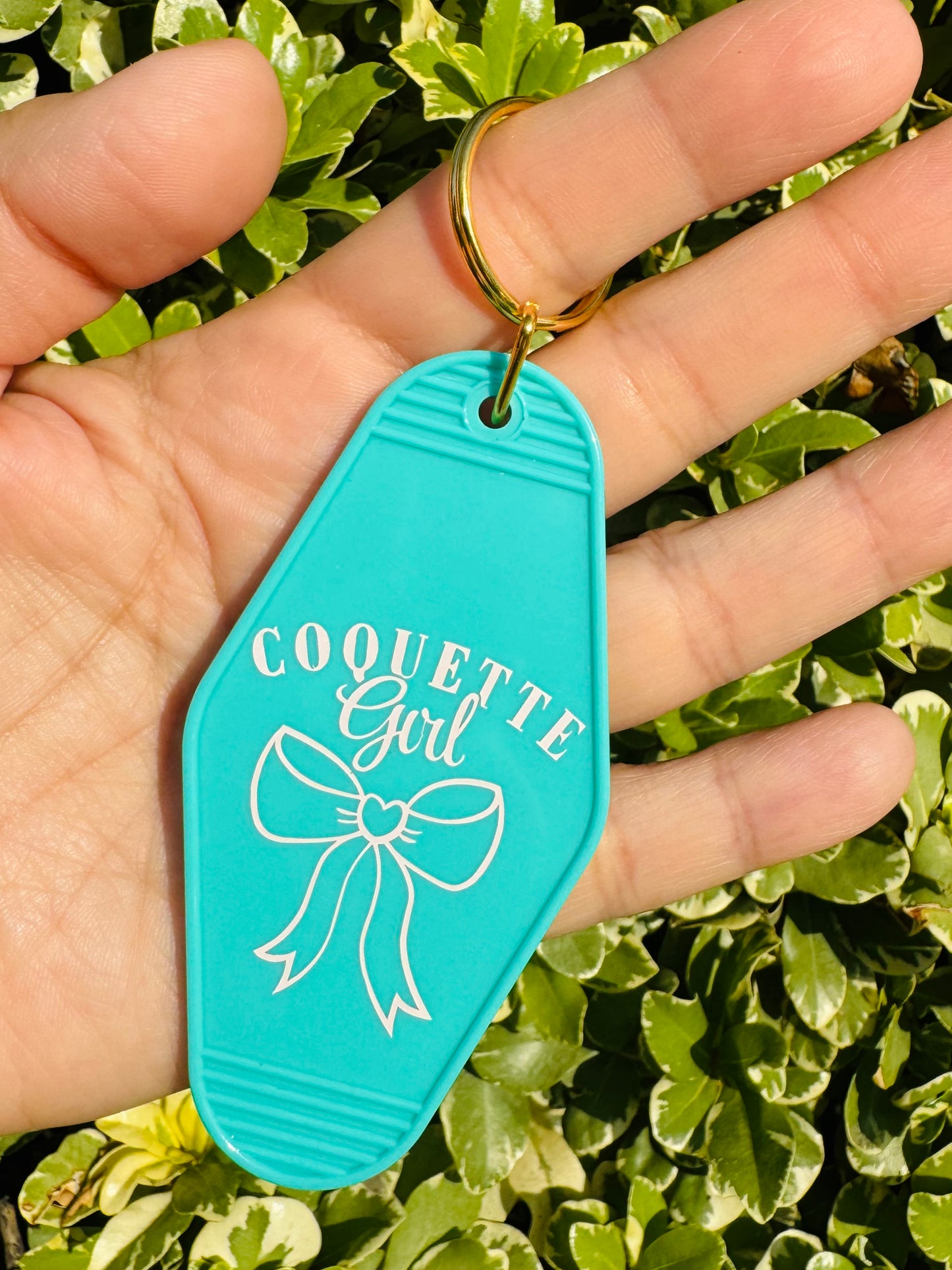 Coquette Motel keychain