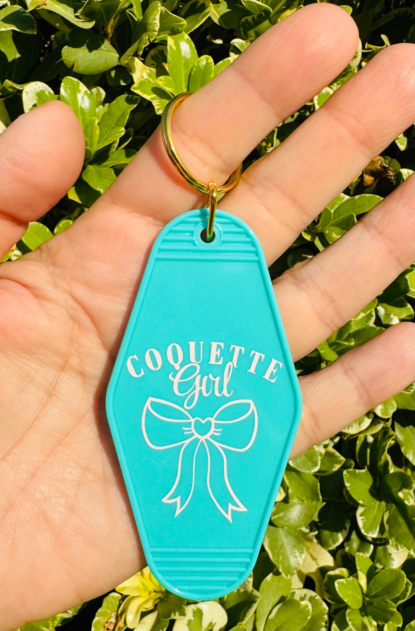 Coquette Motel keychain