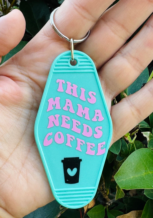 Mama Motel keychain